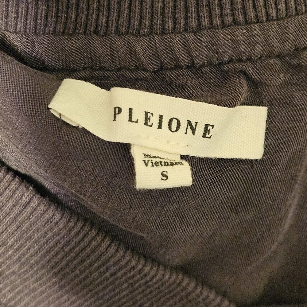 PLEIONE Brownish Gray Women's Lightweight Modal blend Long Jacket, Small - Picture 12 of 12